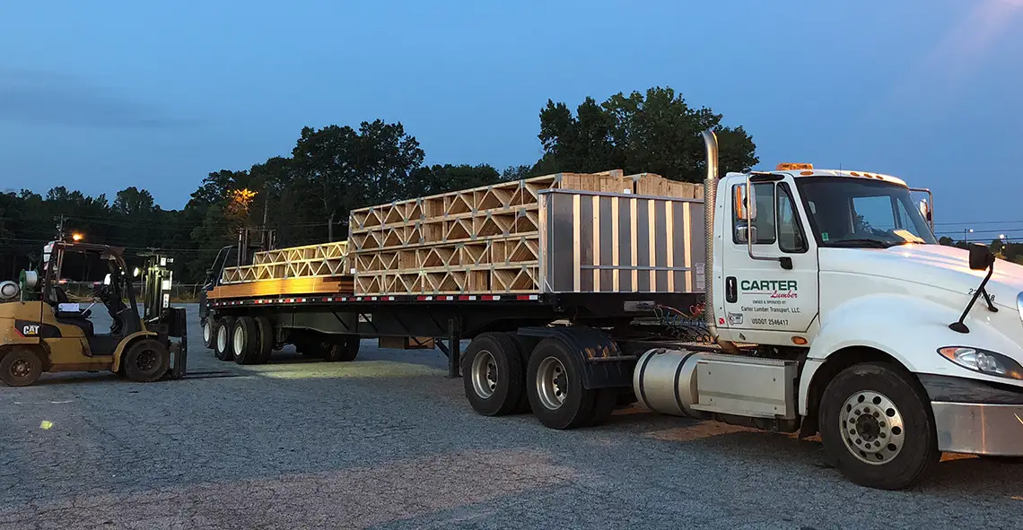 Carter Lumber Lextington NC Truss Plant